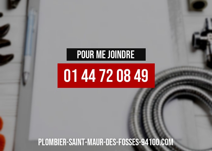 numéro du plombier de Saint-Maur-des-Fossés